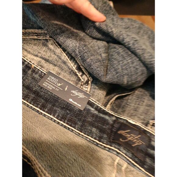 Daytrip Jeans Virgo Mid Rise Bootcut Universal Fit Women's Size 32L (35x34) New - Picture 10 of 12